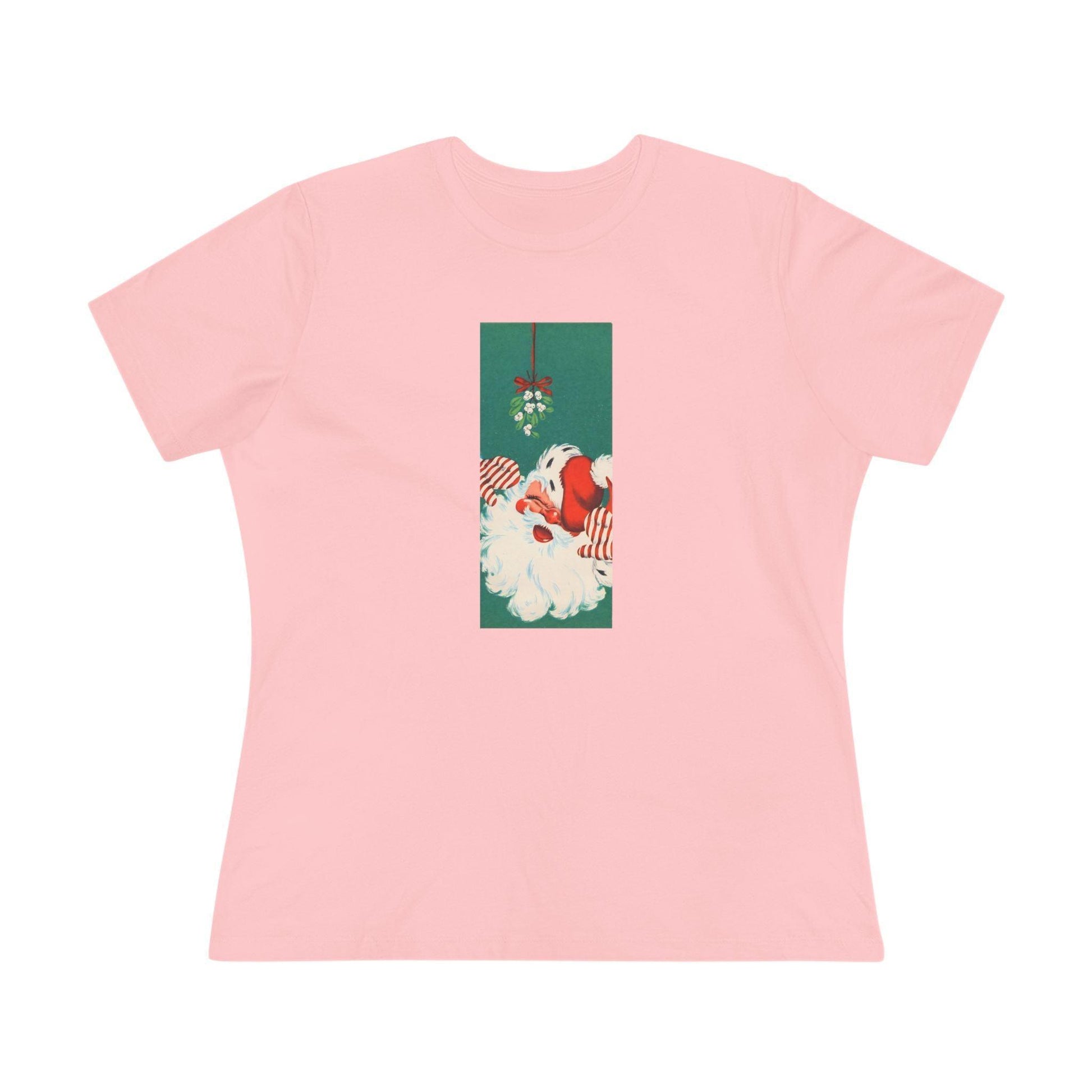 Santa Mistletoe Kisses - Women's Tee - Whippie's