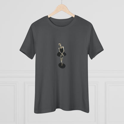 Ballerina Bones - Spooktacularly Stylish! ☠️🩰 - Women's Softstyle Tee - Whippie's