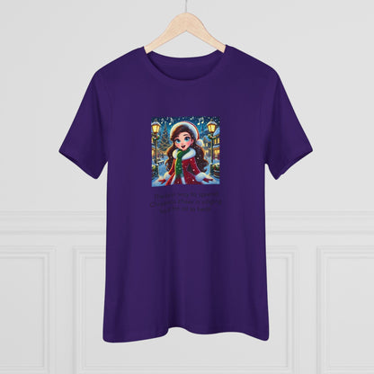 Caroler - Christmas Cheer - BHLBE Girl - Women's Tee - Whippie's