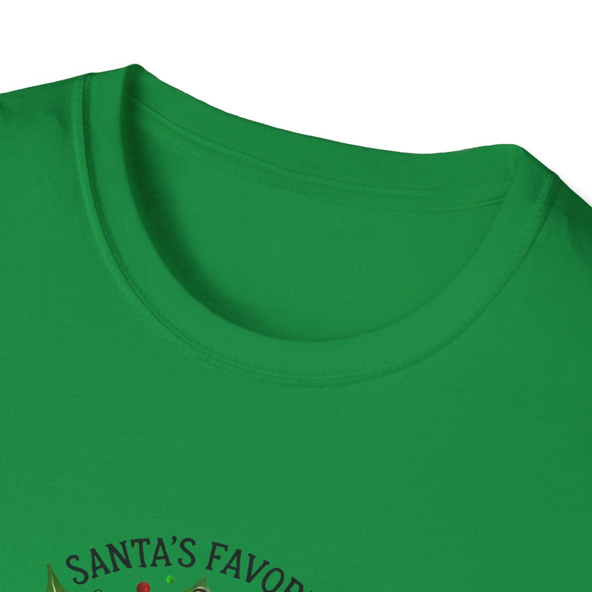 Santa's Favorite Firefighter Unisex Tee 🔥🎅 - Whippie's