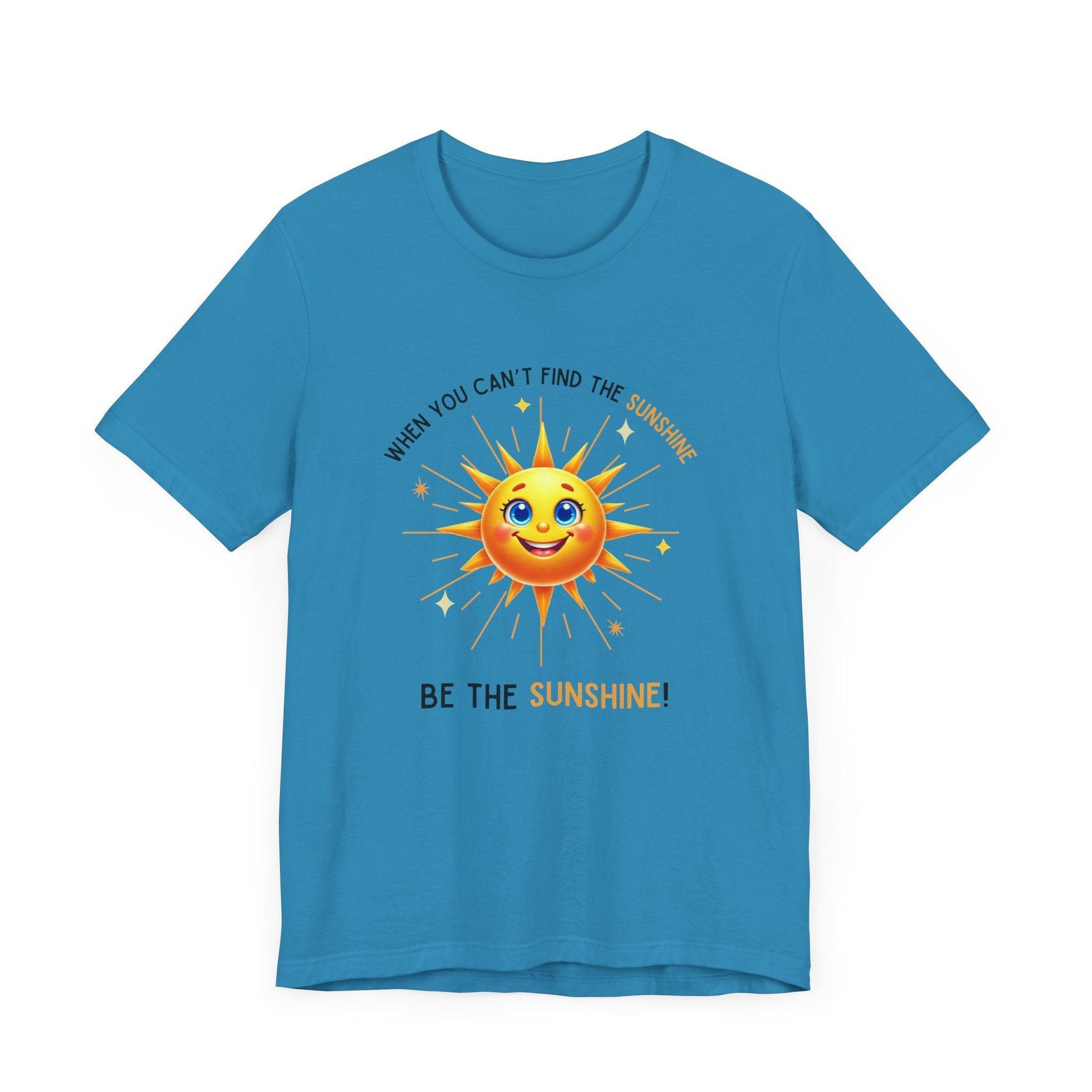 Be the Sunshine - Unisex Jersey Tee - ☀️ Let Your Inner Light Shine! ☀️ - Whippie's