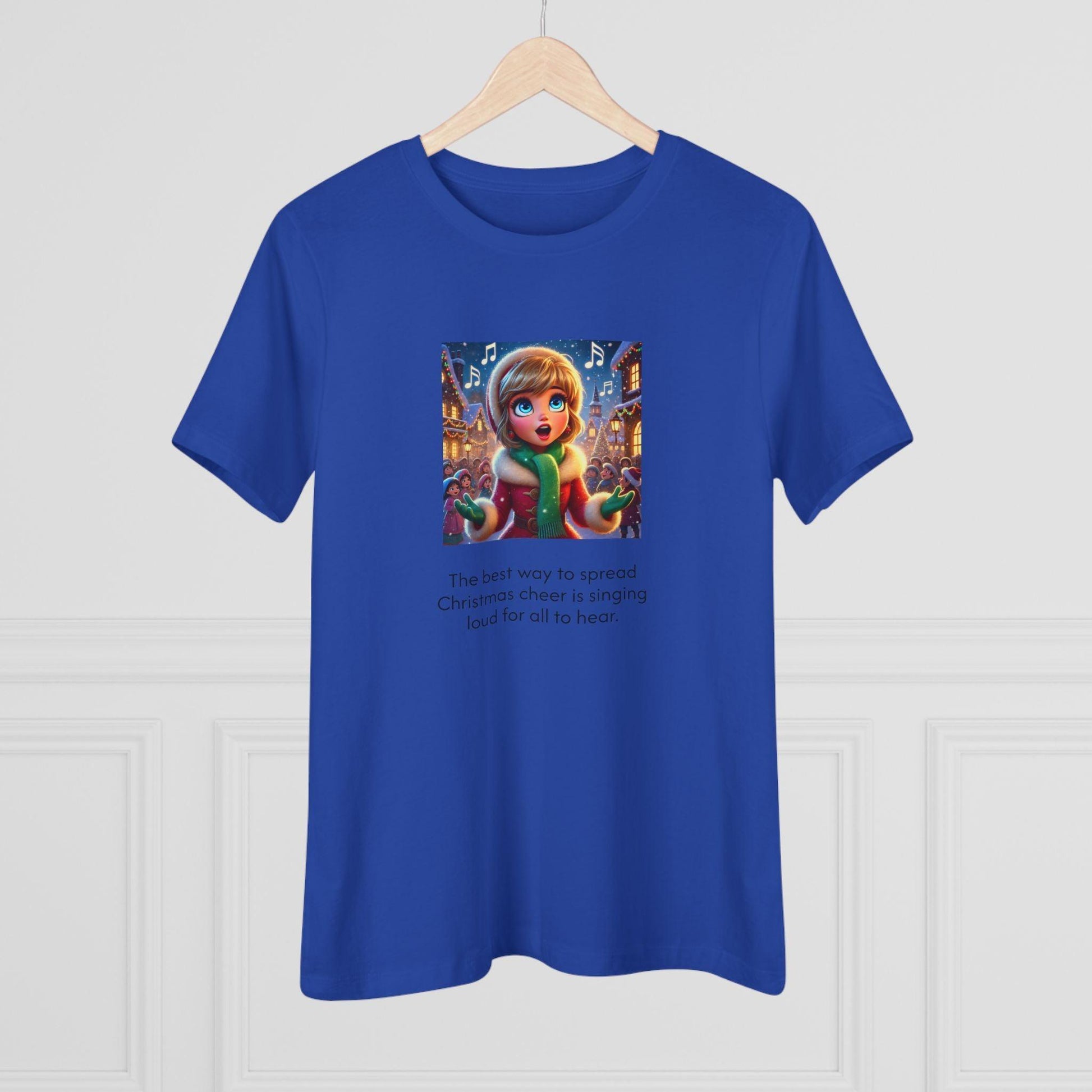 Caroler - Christmas Cheer - BHB Girl - Women's Tee - Whippie's