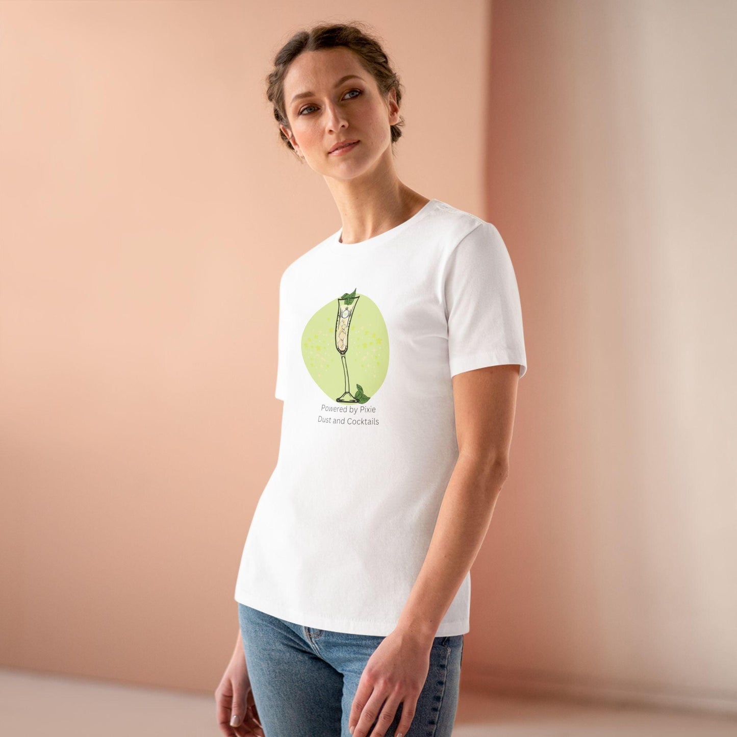 Drinking Around the World: Powered by Pixie Dust and Cocktails Women's Tee - Whippie's