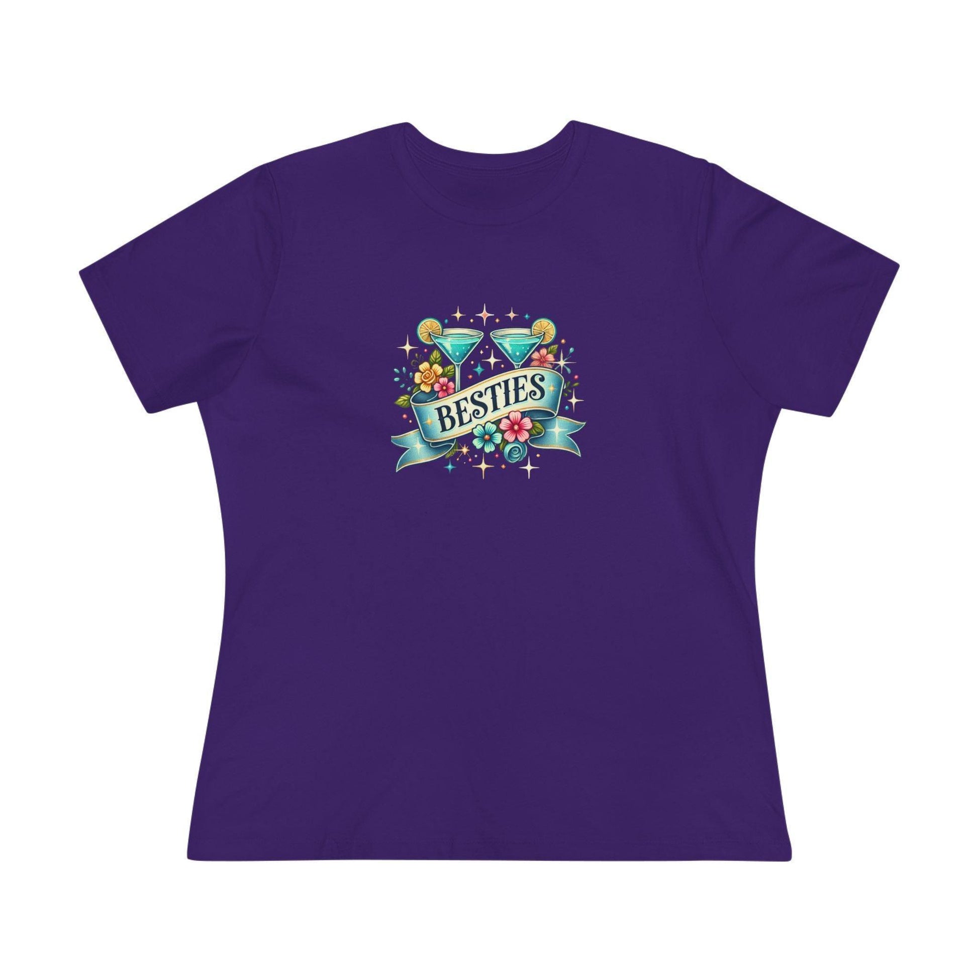 Besties - Two Cocktails - Women's Softstyle Tee - Whippie's