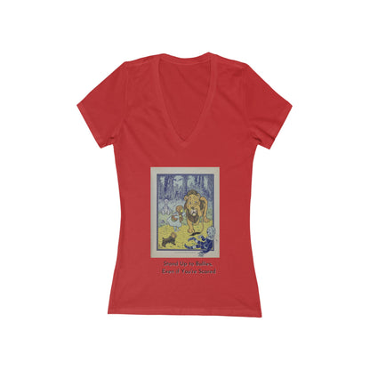 Wizard of Oz Tee - Stand Up to Bullies Women's Deep V-Neck Tee