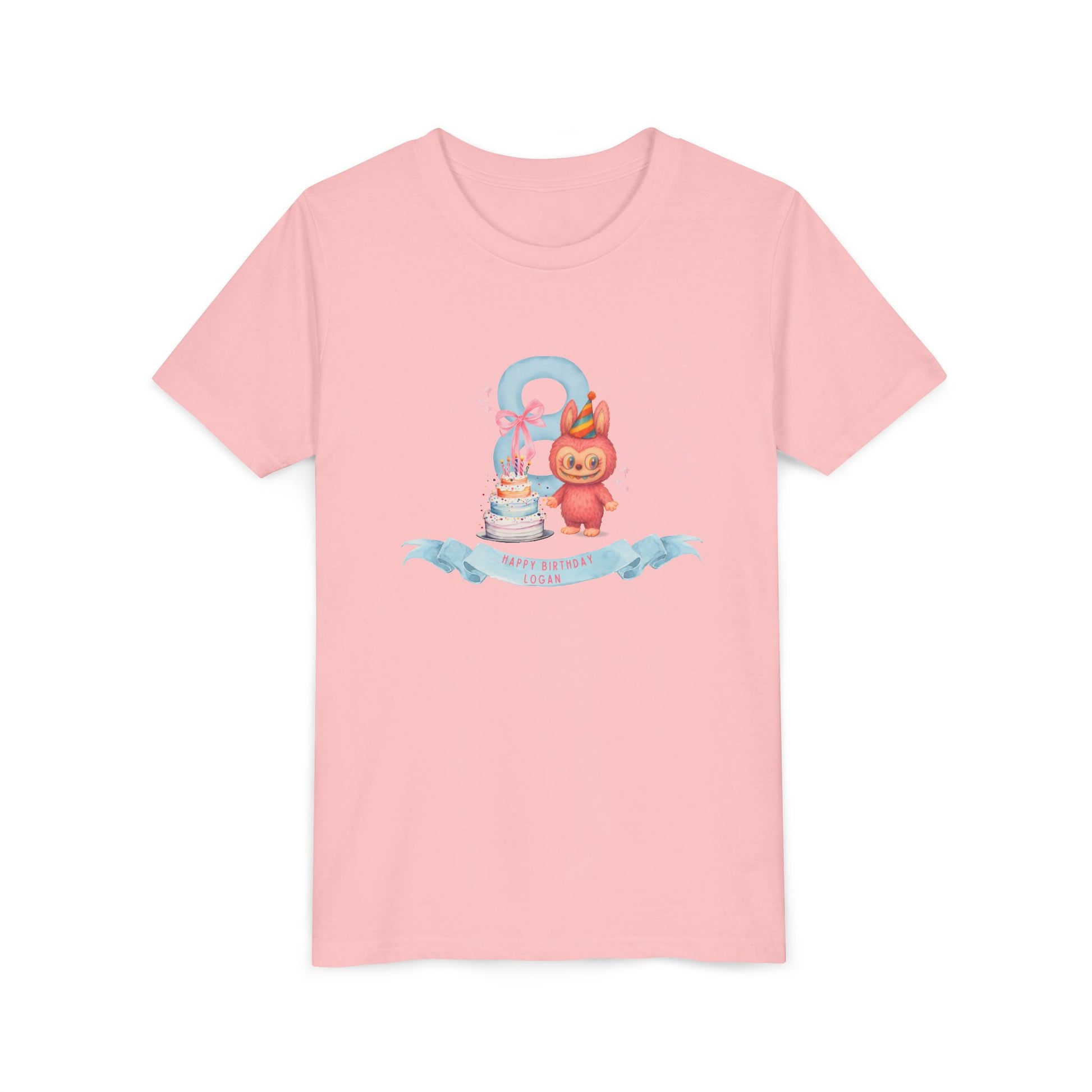 Labubu Birthday Youth Tee - Personalizable - Whippie's