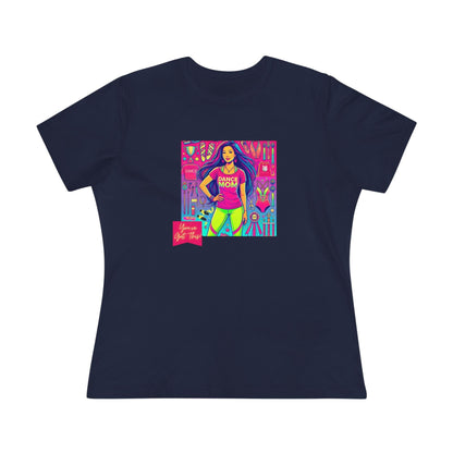 Dance Mom Magic (Asian Mom) - A Colorful Celebration 🌈 - Women's Softstyle Tee - Whippie's