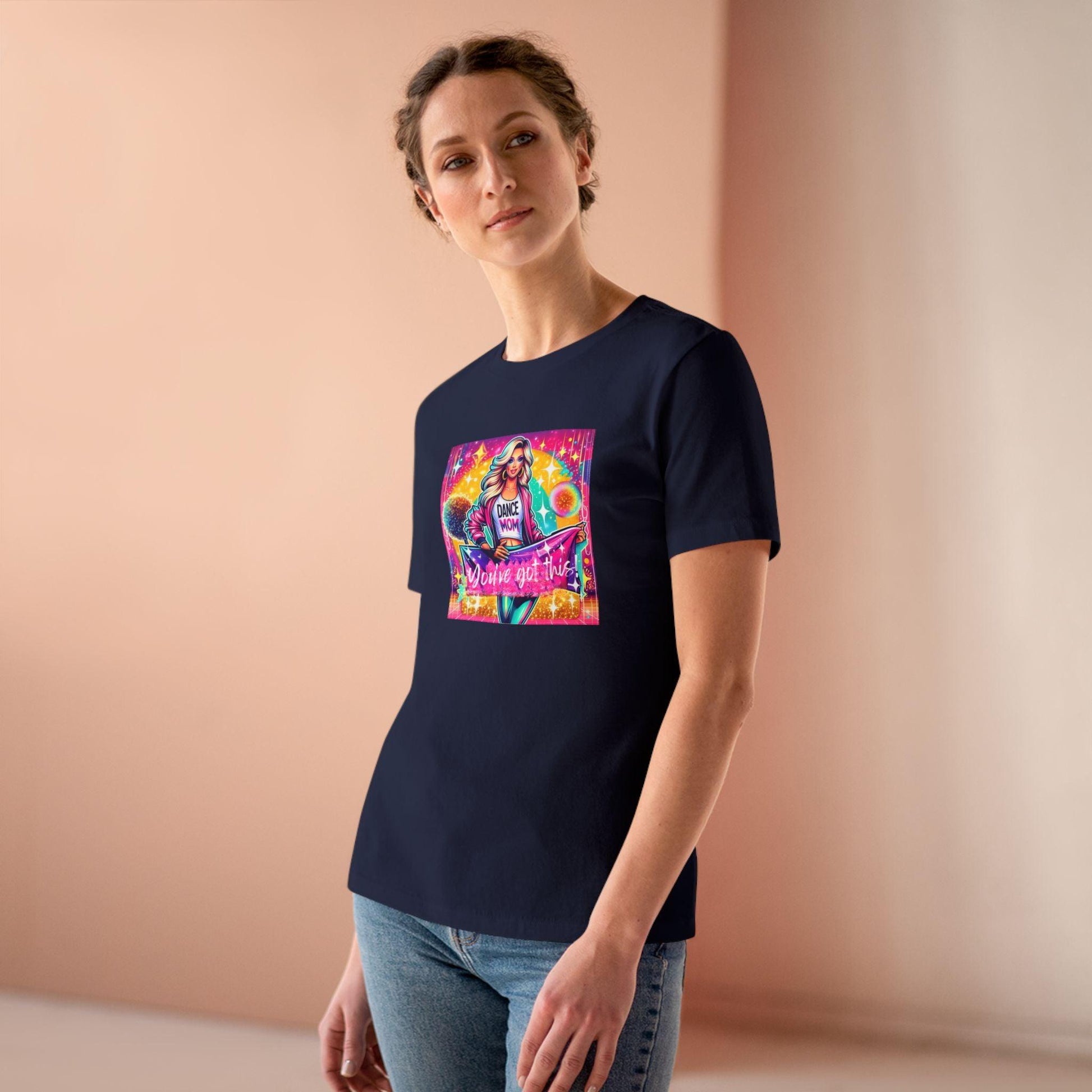 You've Got This! Dance Mom (Blonde Mom) - A Sparkling Performance ⭐️ Women's T-shirt - Whippie's