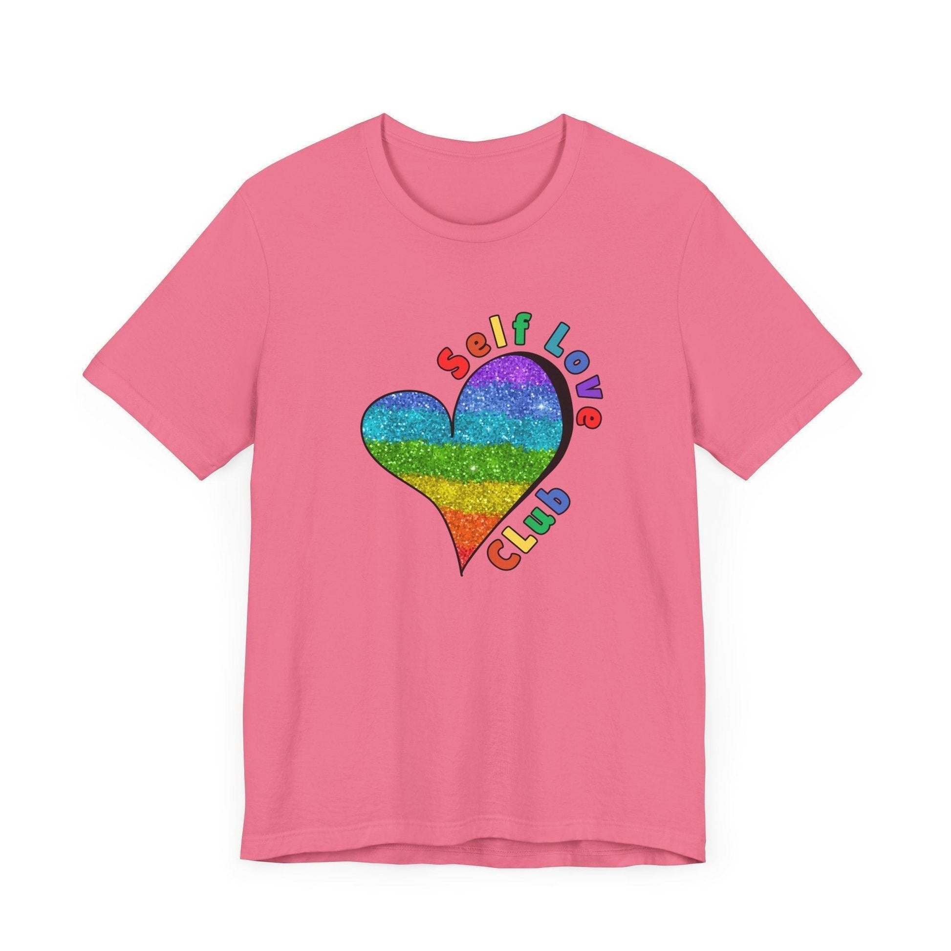 ❤️‍🔥 Self Love Club 🌈 Unisex Tee ✨ Join the club, love yourself! - Whippie's