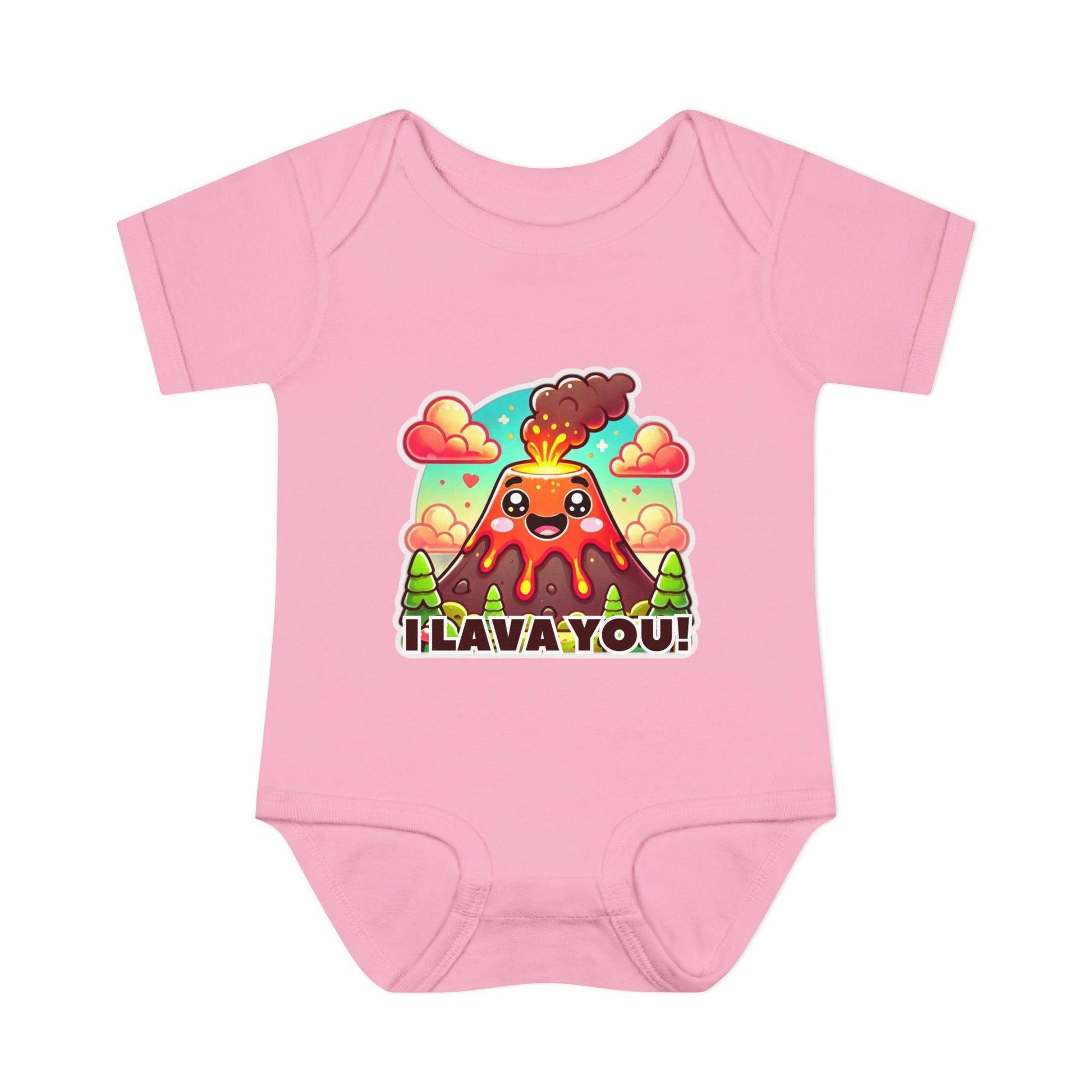I Lava You - Baby Onesie ❤️🌋 - Whippie's