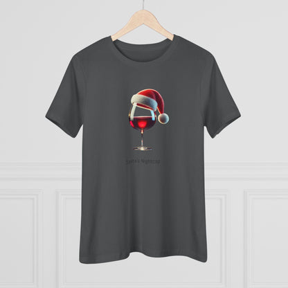Santa's Nightcap - Women's Softstyle Tee - Whippie's
