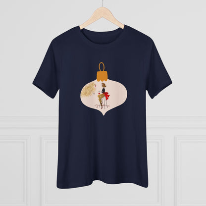 Retro Tree Decorating - Women's Tee - Whippie's
