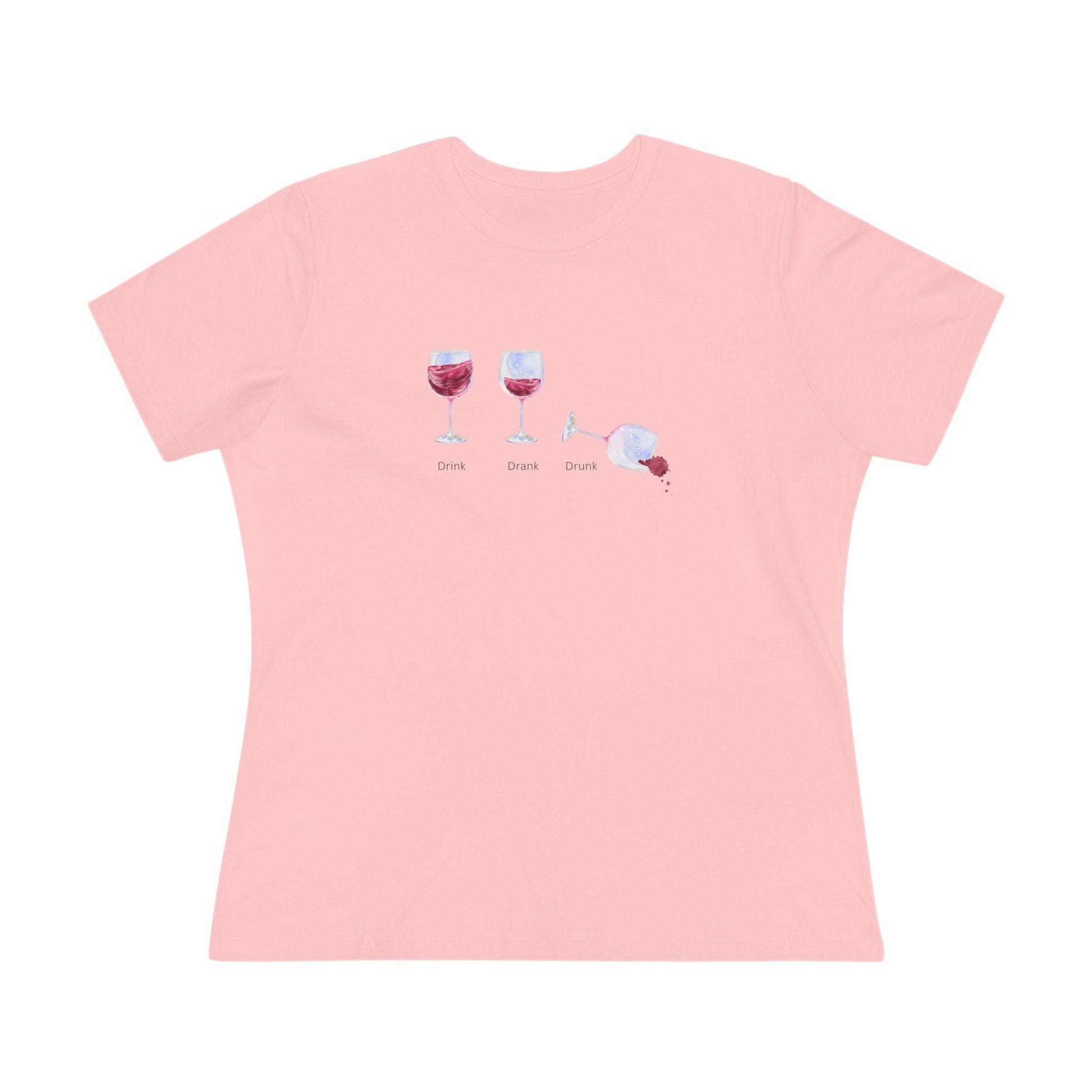 Drink, Drank, Drunk Tee - Sip, Savor, Repeat 🍷🍷🍷 - Women's Softstyle Tee - Whippie's