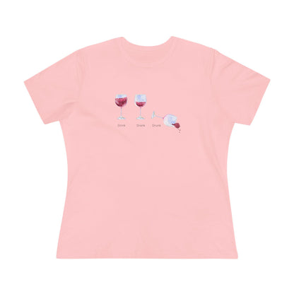 Drink, Drank, Drunk Tee - Sip, Savor, Repeat 🍷🍷🍷 - Women's Softstyle Tee - Whippie's