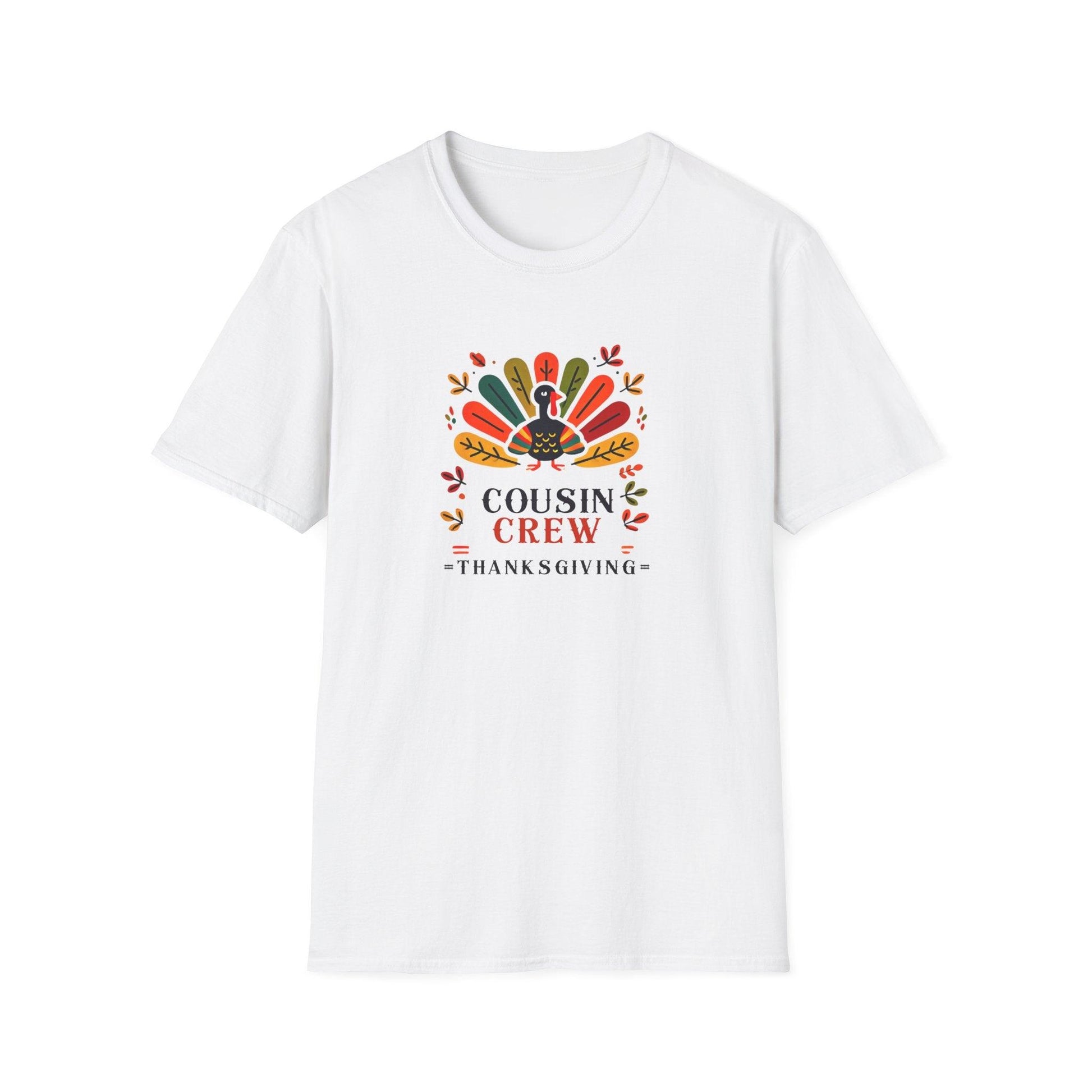 Thanksgiving Cousin Crew - Gobble 'Til You Wobble with Your Favorite Cousins! 🦃🍁 Unisex T-Shirt - Whippie's