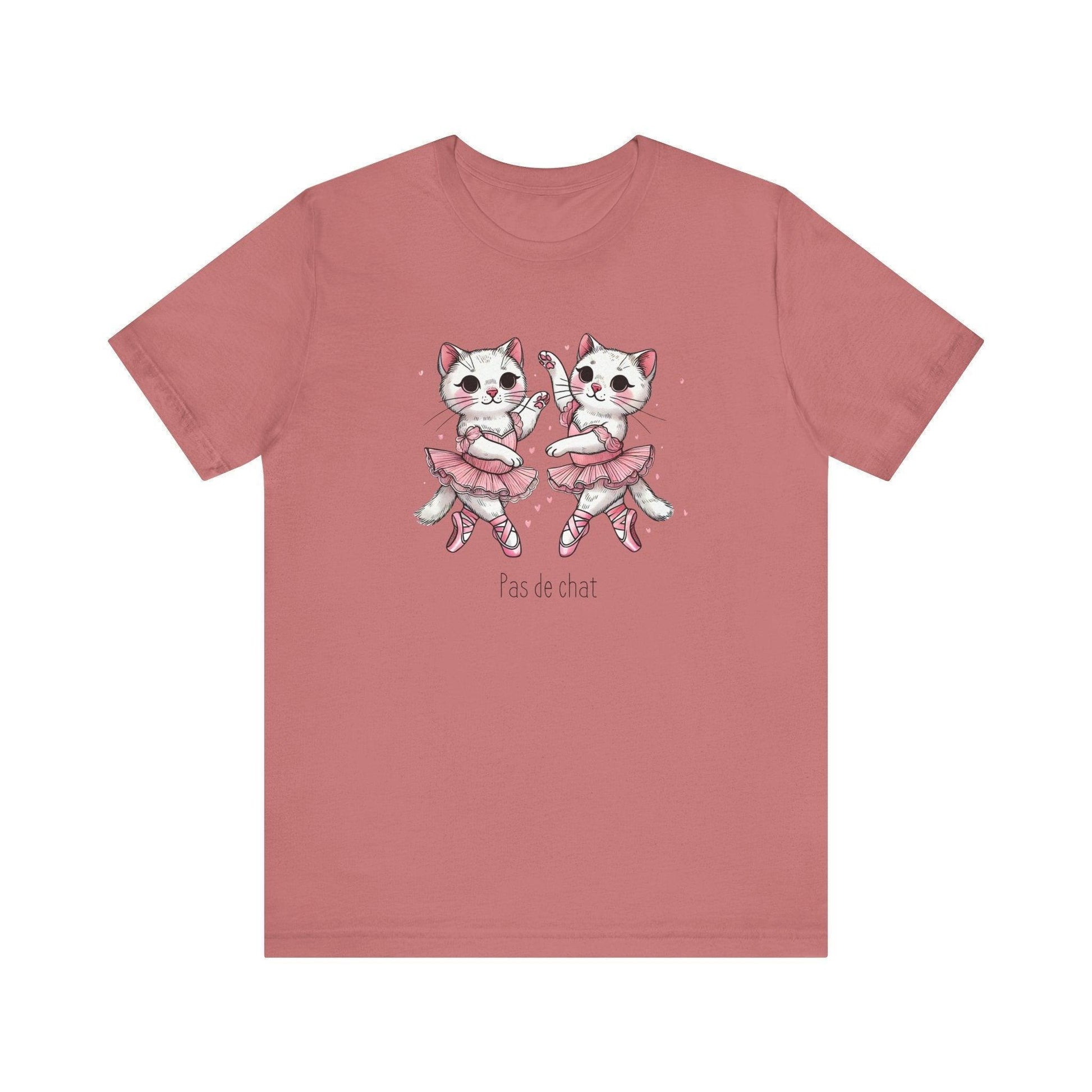 🐈‍⬛ Pas de Chat 🩰 Unisex Jersey Tee ✨ - Whippie's