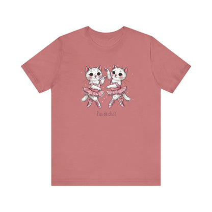 🐈‍⬛ Pas de Chat 🩰 Unisex Jersey Tee ✨ - Whippie's