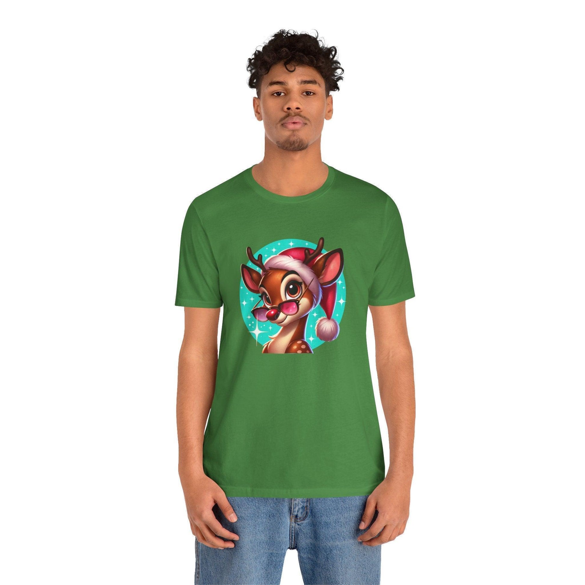 😎 Reindeer Cool 😎 Unisex Jersey Tee ✨ Stay cool this Christmas! - Whippie's
