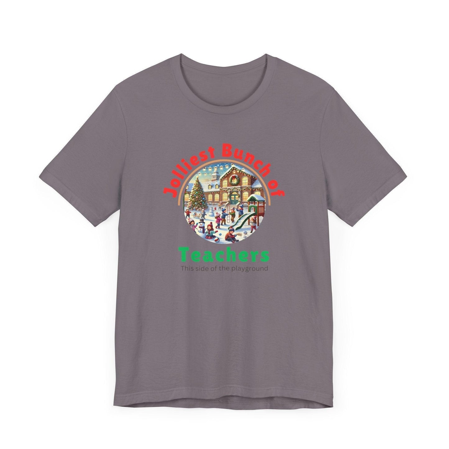 🌴 Jolly Bunch of Teachers ☀️ Unisex Jersey Tee 🧑‍🏫 - Winter Wonderland - Whippie's