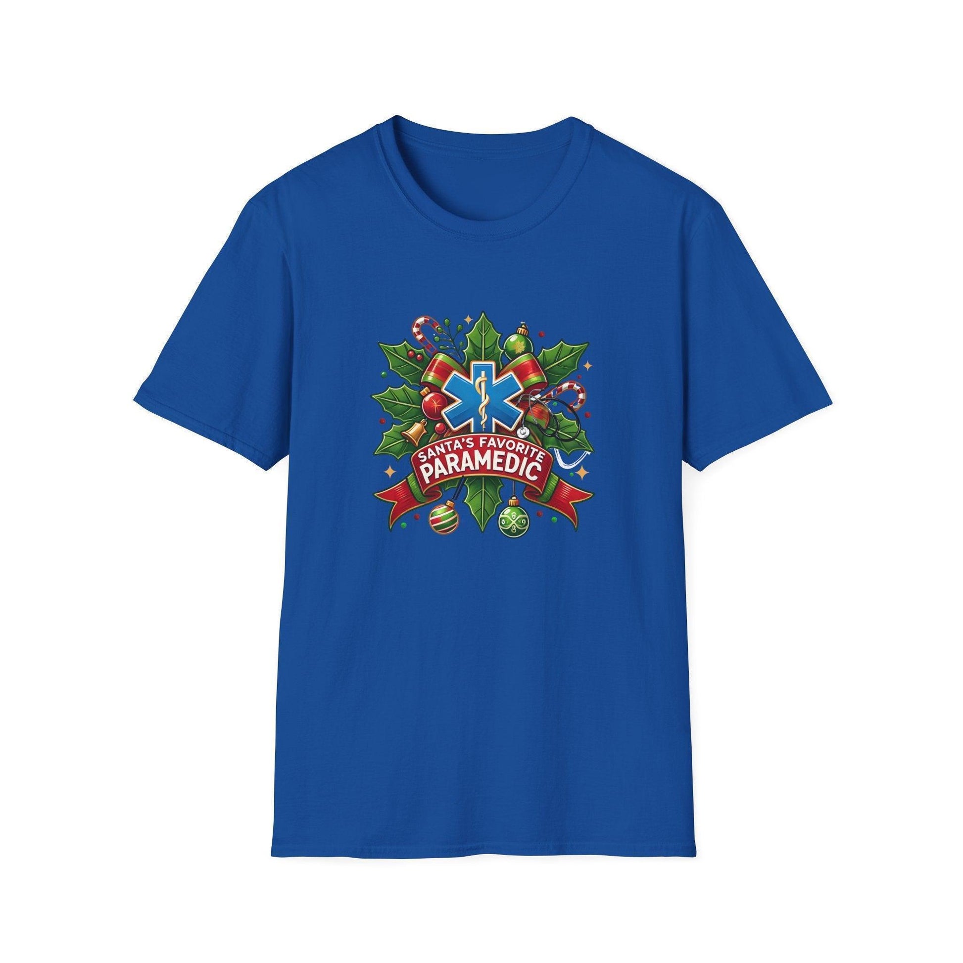Santa's Favorite Paramedic Unisex Tee 🚑🎅 - Whippie's