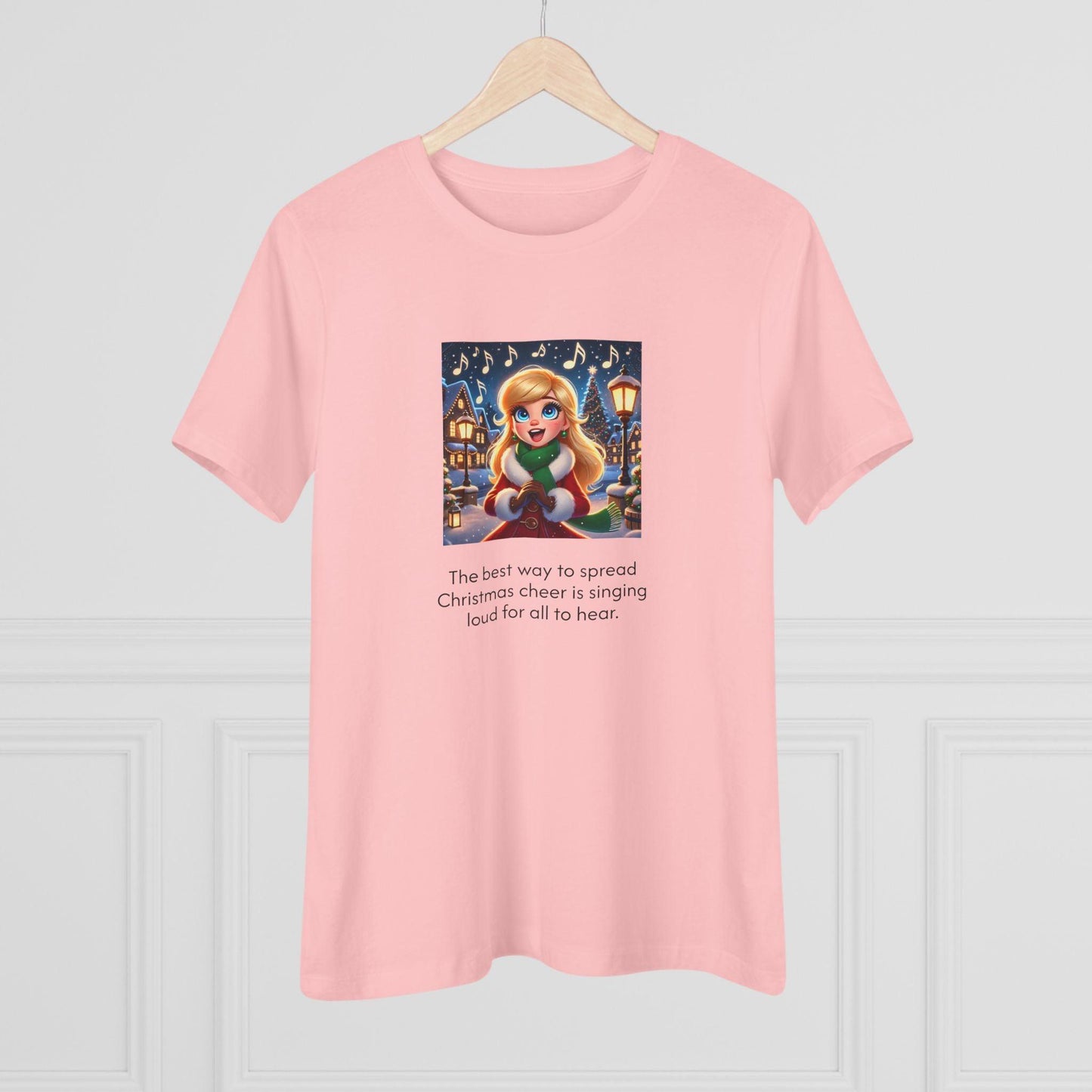 Caroler - Christmas Cheer - LBH Girl - Women's Softstyle Tee - Whippie's