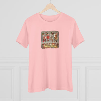 Holiday Cheer - Sip, Smile, Repeat 🥂🎄 - Women's Softstyle Tee - Whippie's