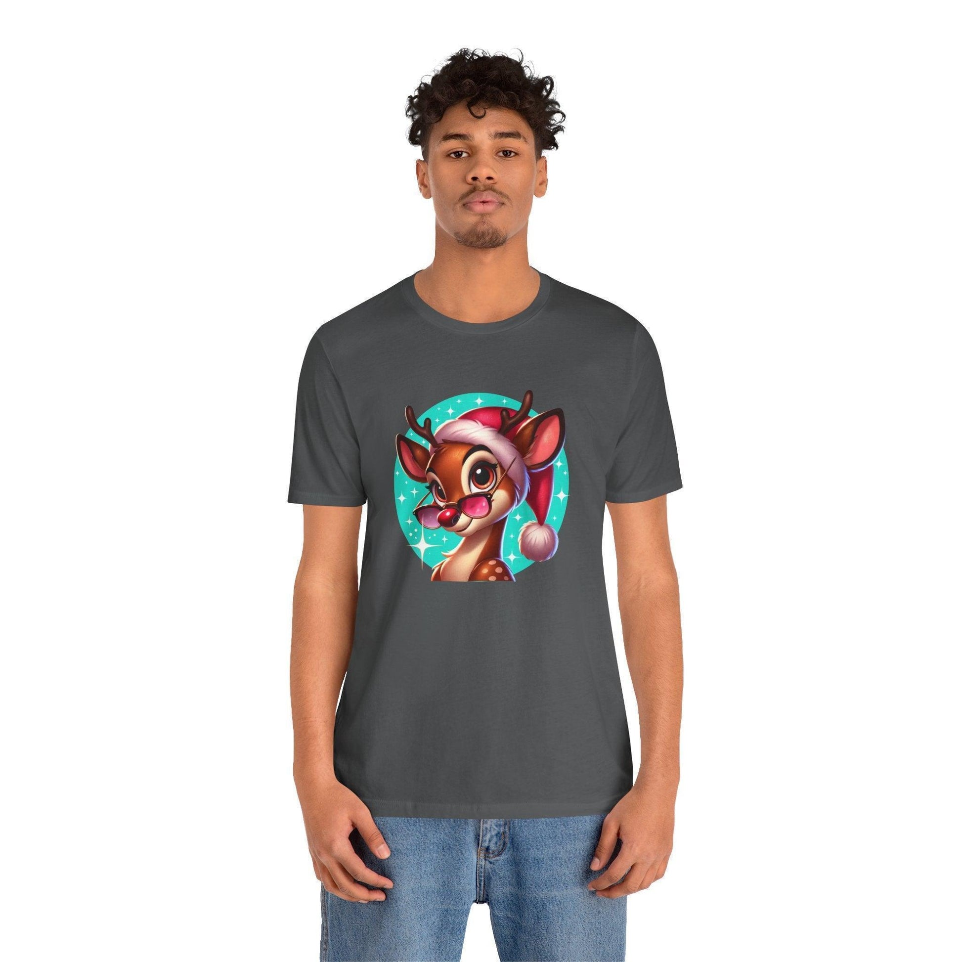 😎 Reindeer Cool 😎 Unisex Jersey Tee ✨ Stay cool this Christmas! - Whippie's