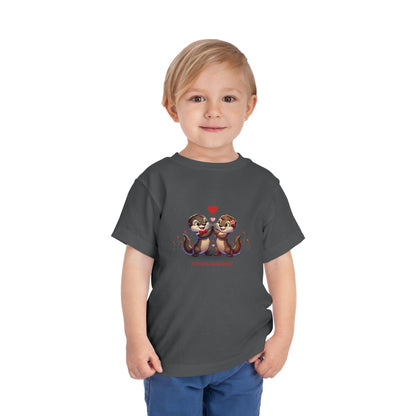 Otterly Adorable Toddler T-Shirt - Cuteness Overload! 💖🦦 - Whippie's