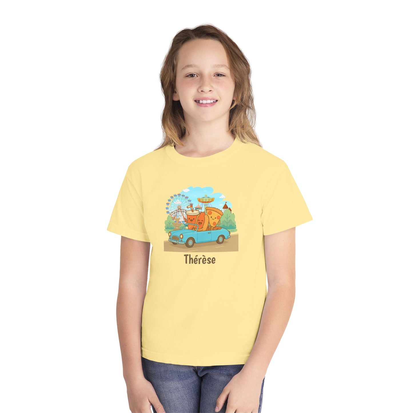 Fast Food Joyride Youth Tee - Fun & Whimsical Adventures! Personalizable