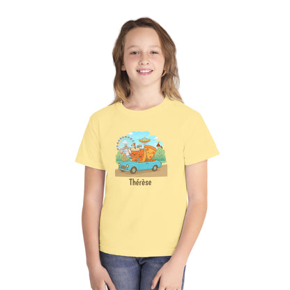 Fast Food Joyride Youth Tee - Fun & Whimsical Adventures! Personalizable