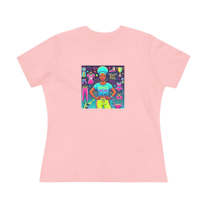 Dance Mom: You've Got This - Blue Hair Mom- You've Got This - Women's Softstyle Tee - Whippie's