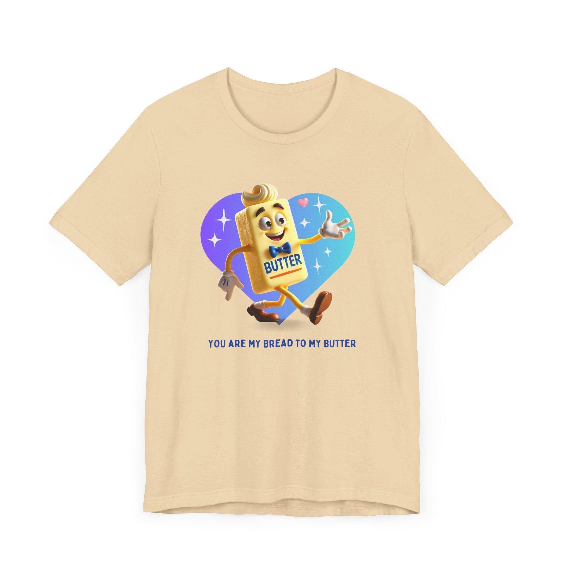 🍞 You're the Bread to My Butter! 🧈 Unisex Jersey Tee ✨ The perfect match! - Personalizable - Whippie's