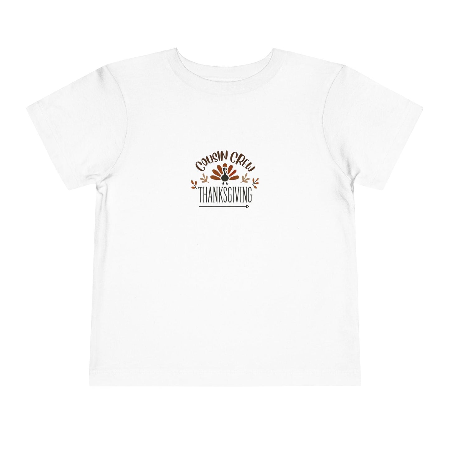 Thanksgiving Cousin Crew - Toddler Short Sleeve Tee - Whippie's