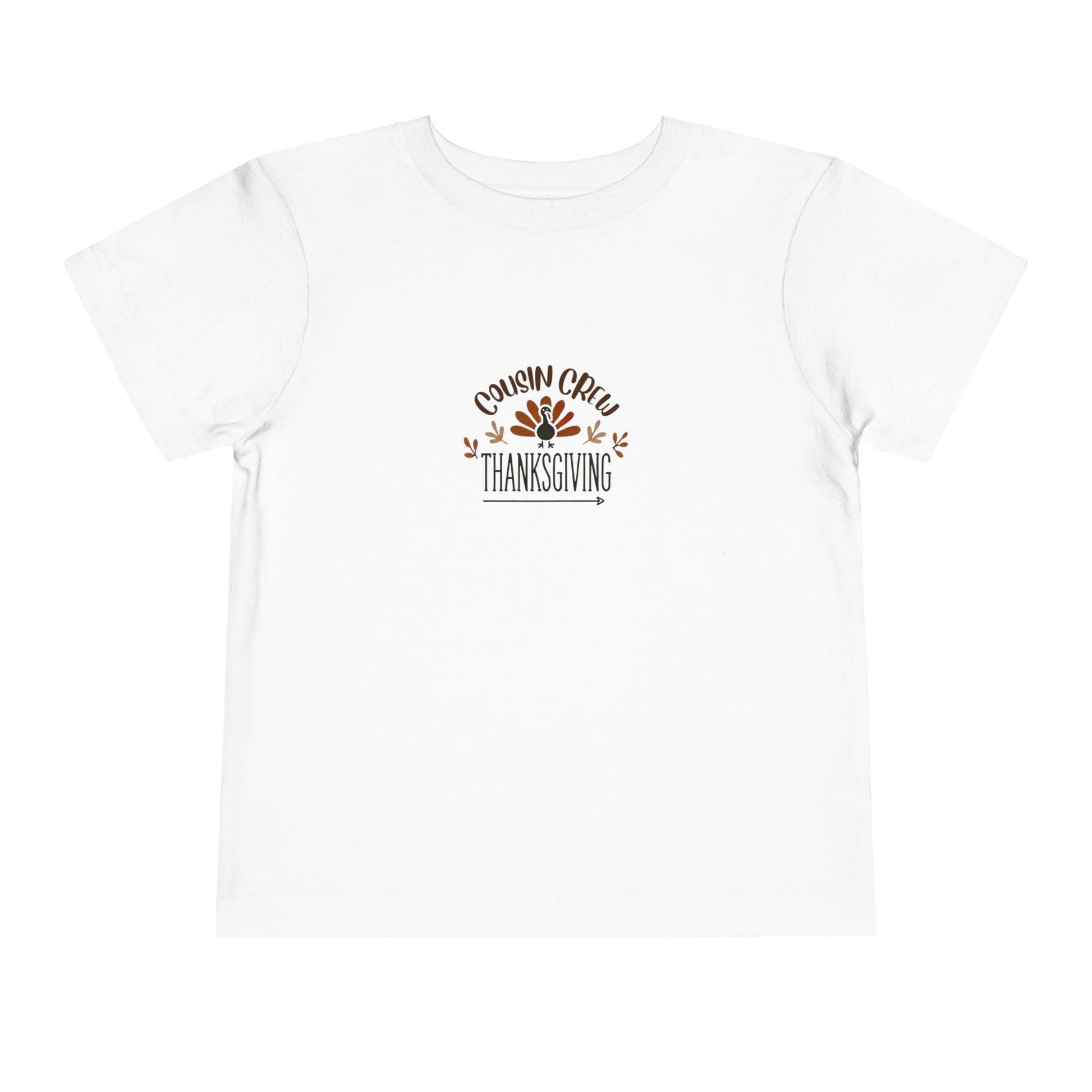 Thanksgiving Cousin Crew - Toddler Short Sleeve Tee - Whippie's