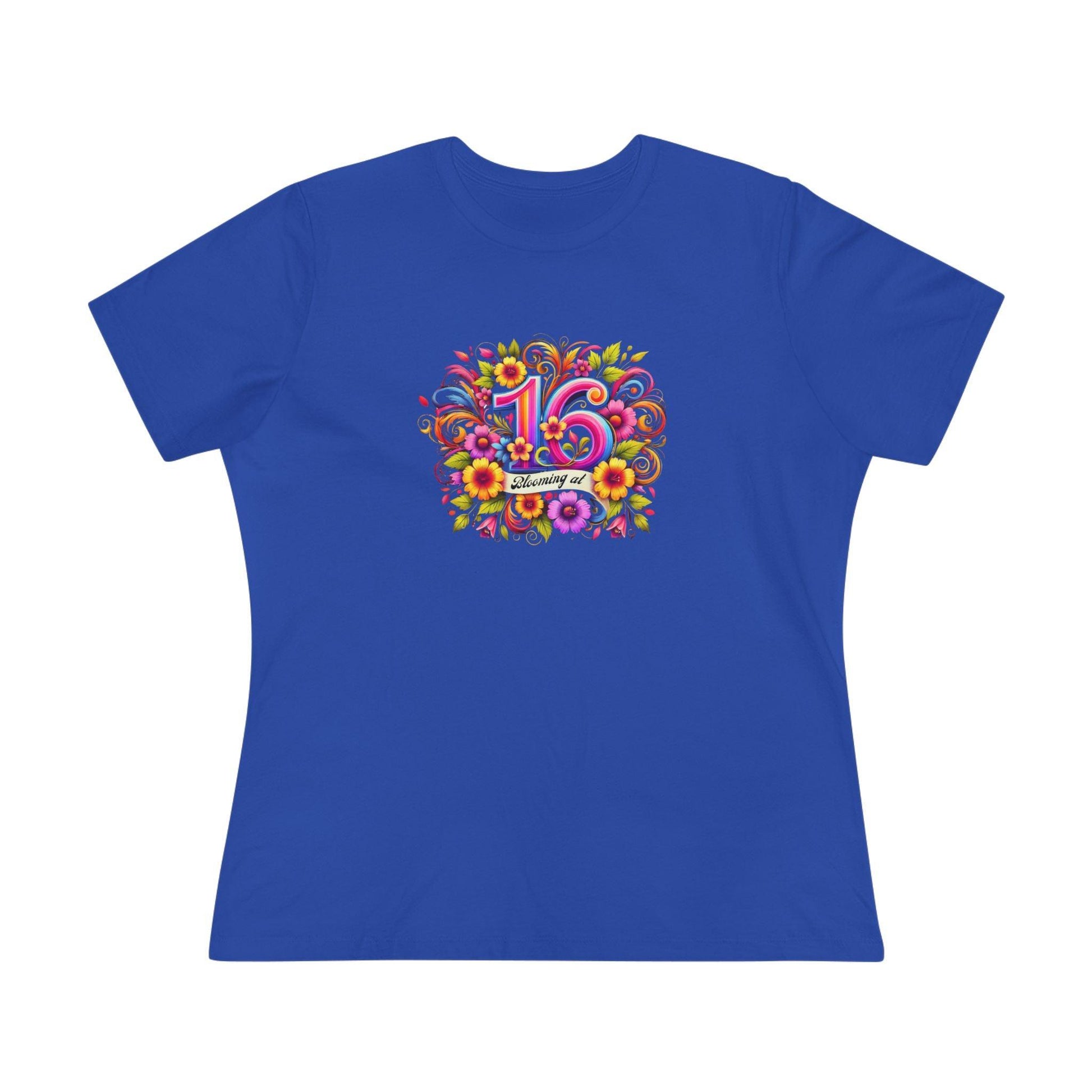 Blooming at 16 - A Beautiful Blossom 🌺 - Women's Softstyle Tee - Whippie's