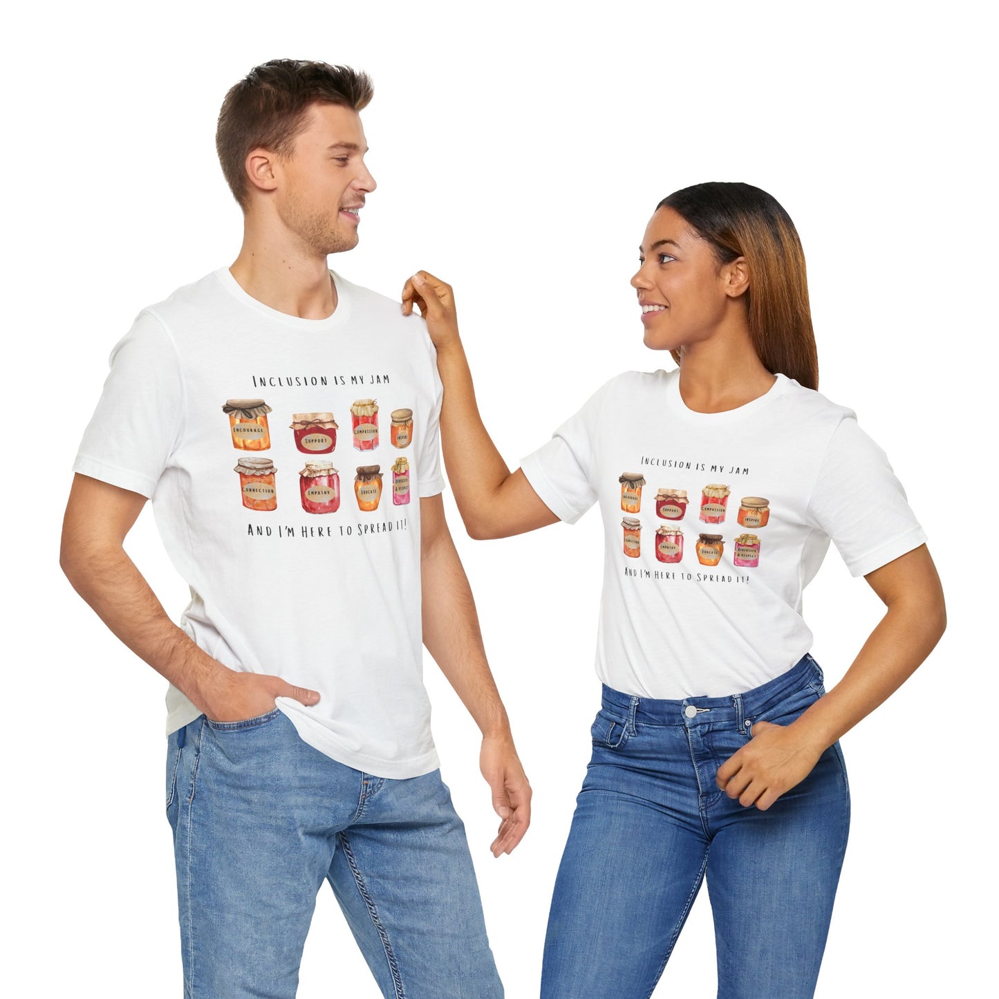 Inclusion Is My Jam Unisex Tee - Spread Kindness!