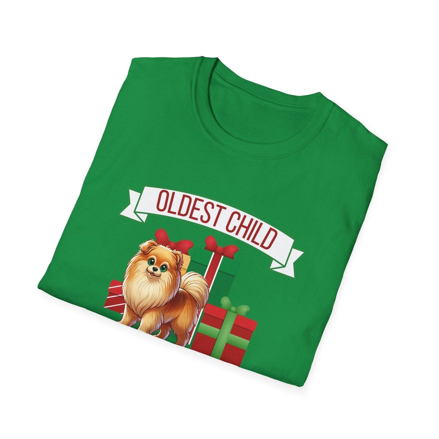 Oldest Child, The Favorite 🎁🐶 Pomeranian - Unisex Tee! 🎁👑 - Whippie's