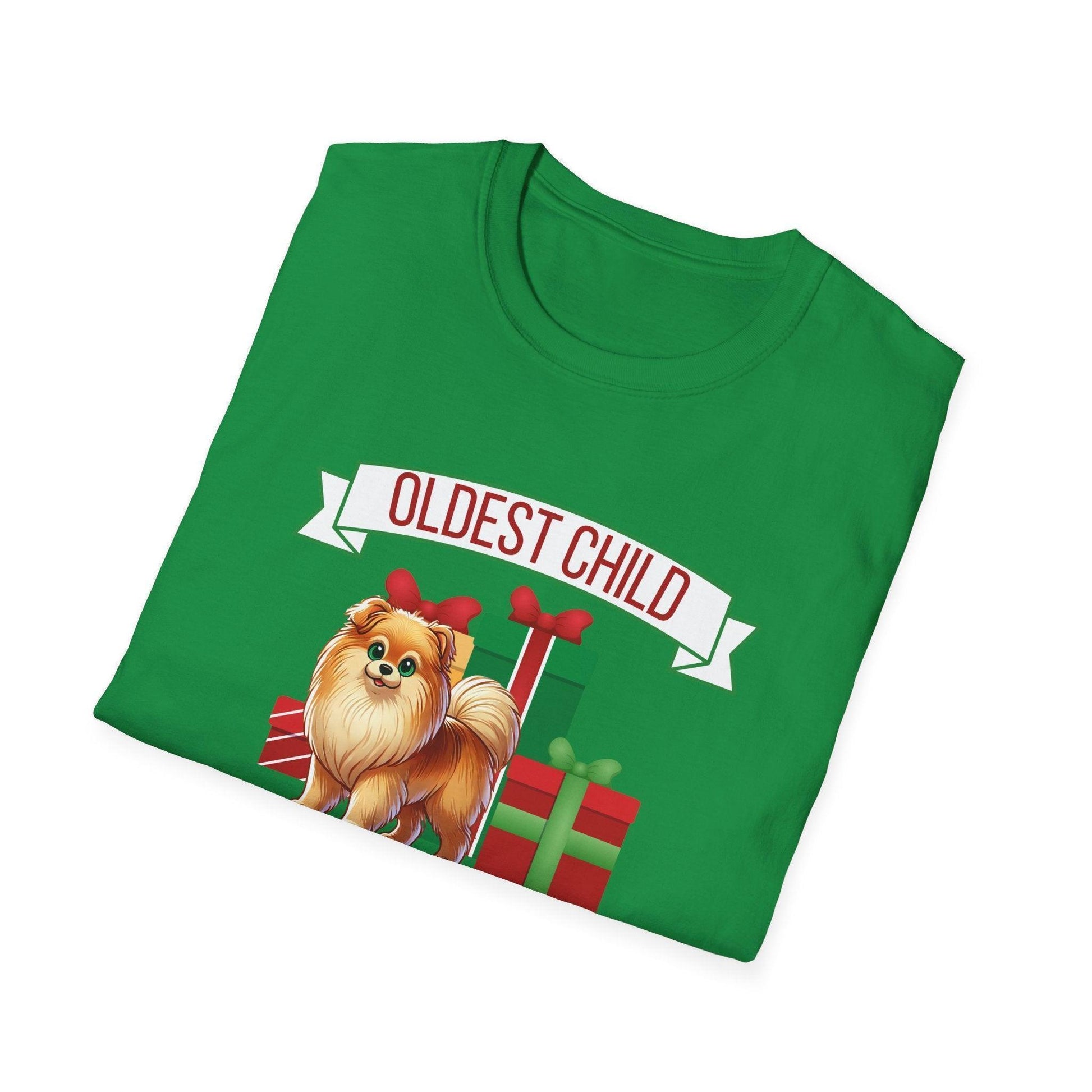 Oldest Child, The Favorite 🎁🐶 Pomeranian - Unisex Tee! 🎁👑 - Whippie's
