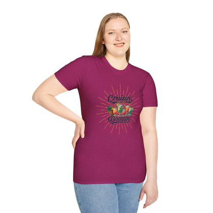 Cruisin' and Boozin Unisex Tee 🛳️🍹 - Whippie's