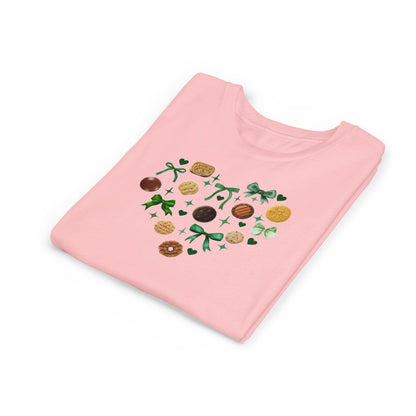 Girl Scout Heart Tee - Sweet Success! 💚🍪 Youth Tee - Whippie's