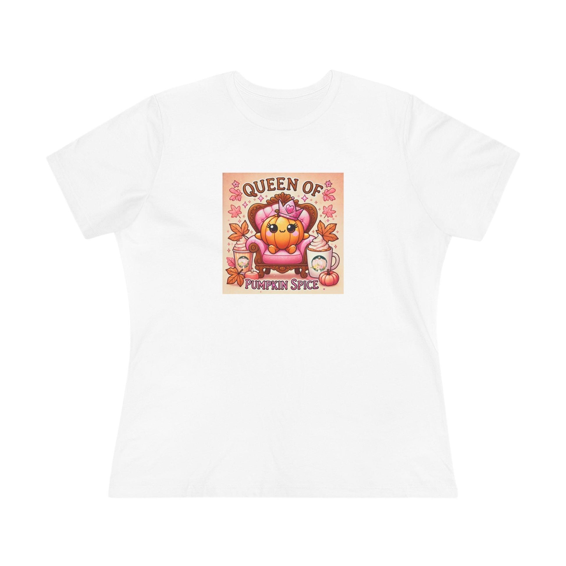 Queen of Pumpkin Spice - Women's Softstyle Tee - Whippie's