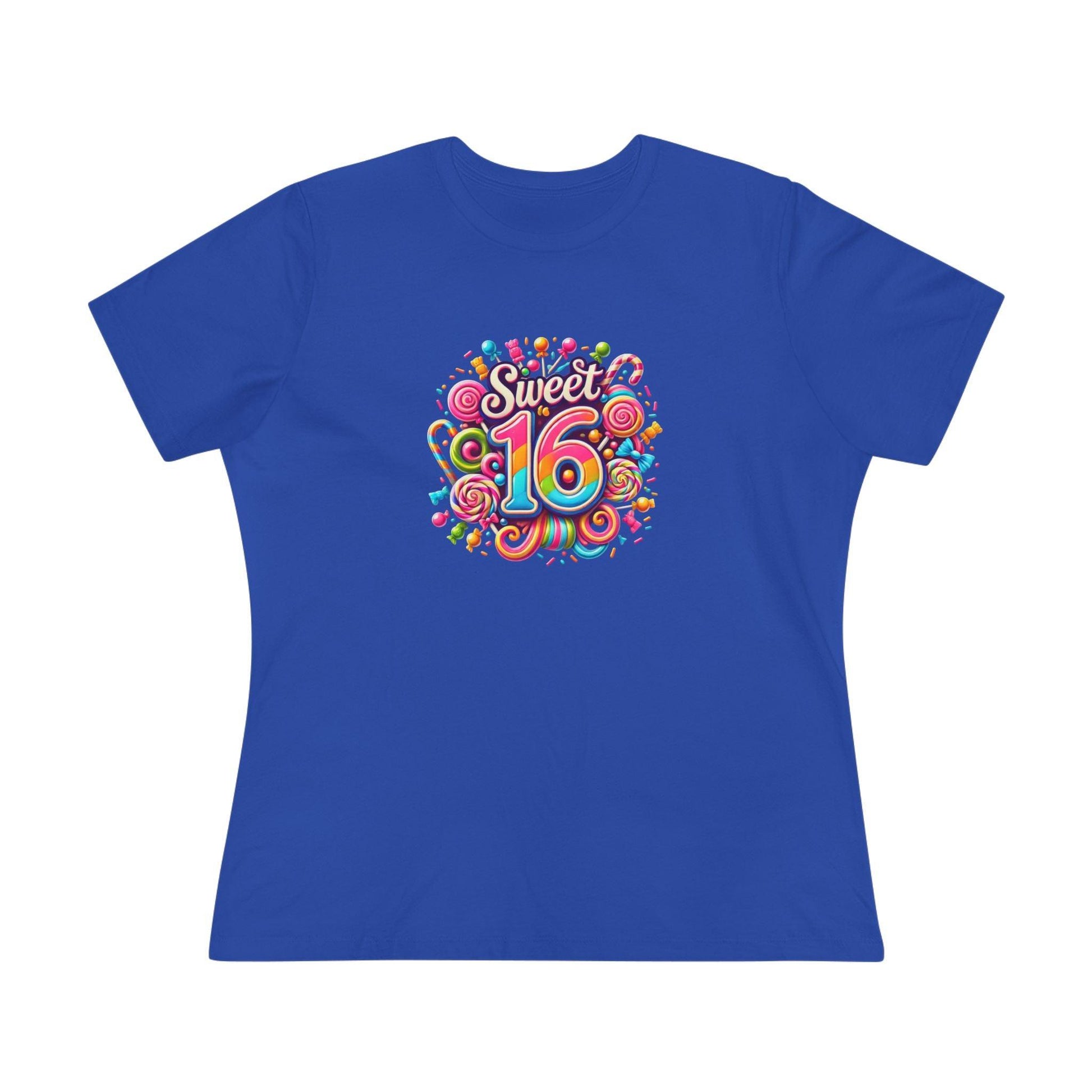 Sweet 16 Tee - Let's Celebrate! 🎉🍭 - Women's Softstyle Tee - Whippie's