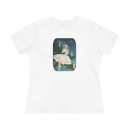 Hi! Lady in White - Women's Tee - Whippie's
