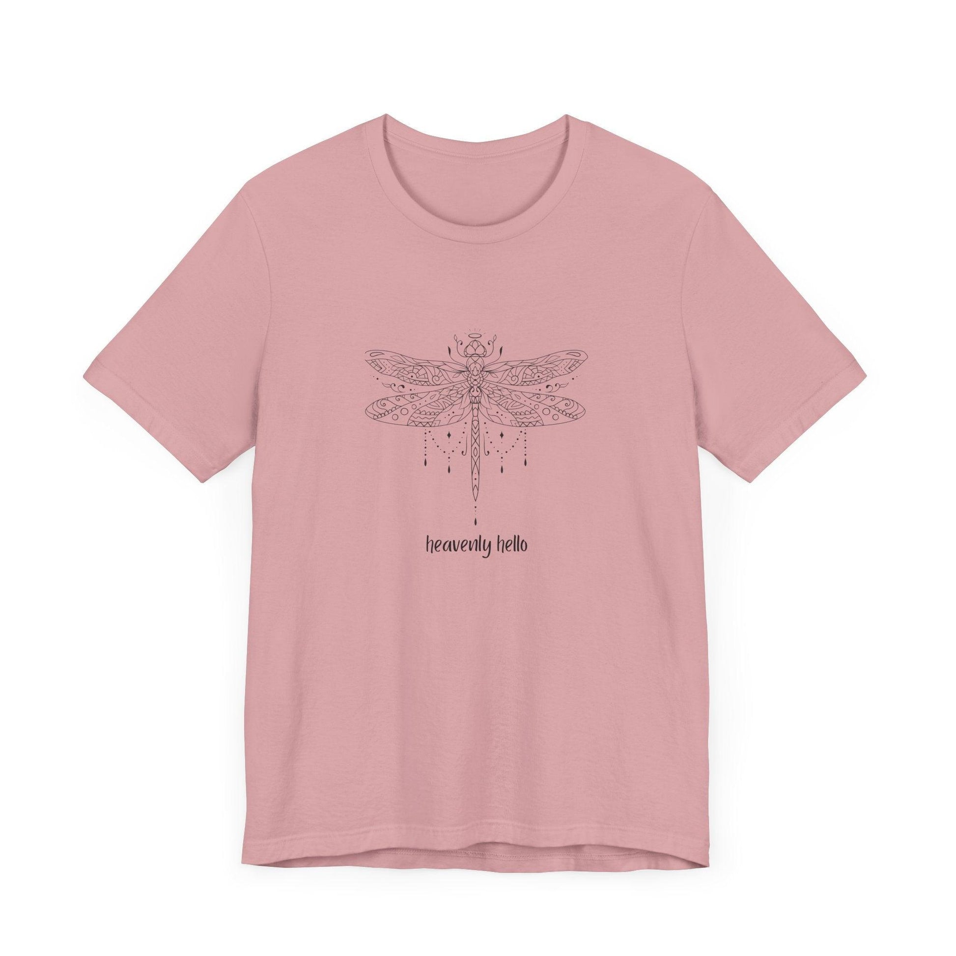 Heavenly Hello Unisex Jersey Tee - 🕊️ Carry a Piece of Heaven Close to Your Heart 🕊️ - Whippie's
