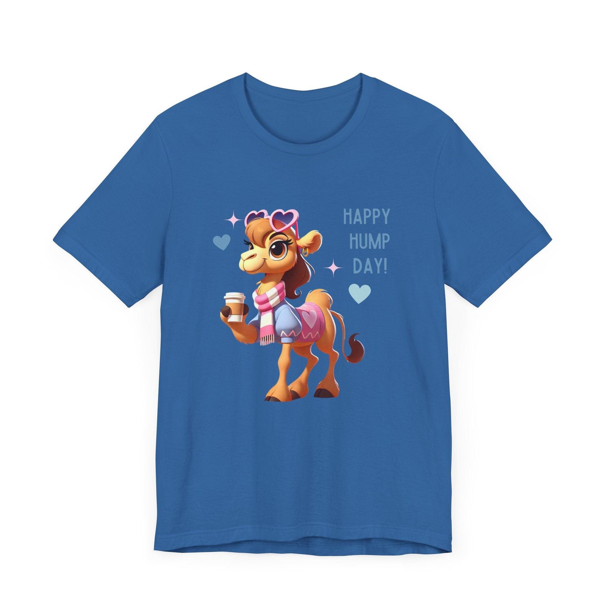 Happy Hump Day - Unisex Jersey Tee - 🐪 Celebrate the Midweek Hump with a Smile! 🐪 - Whippie's