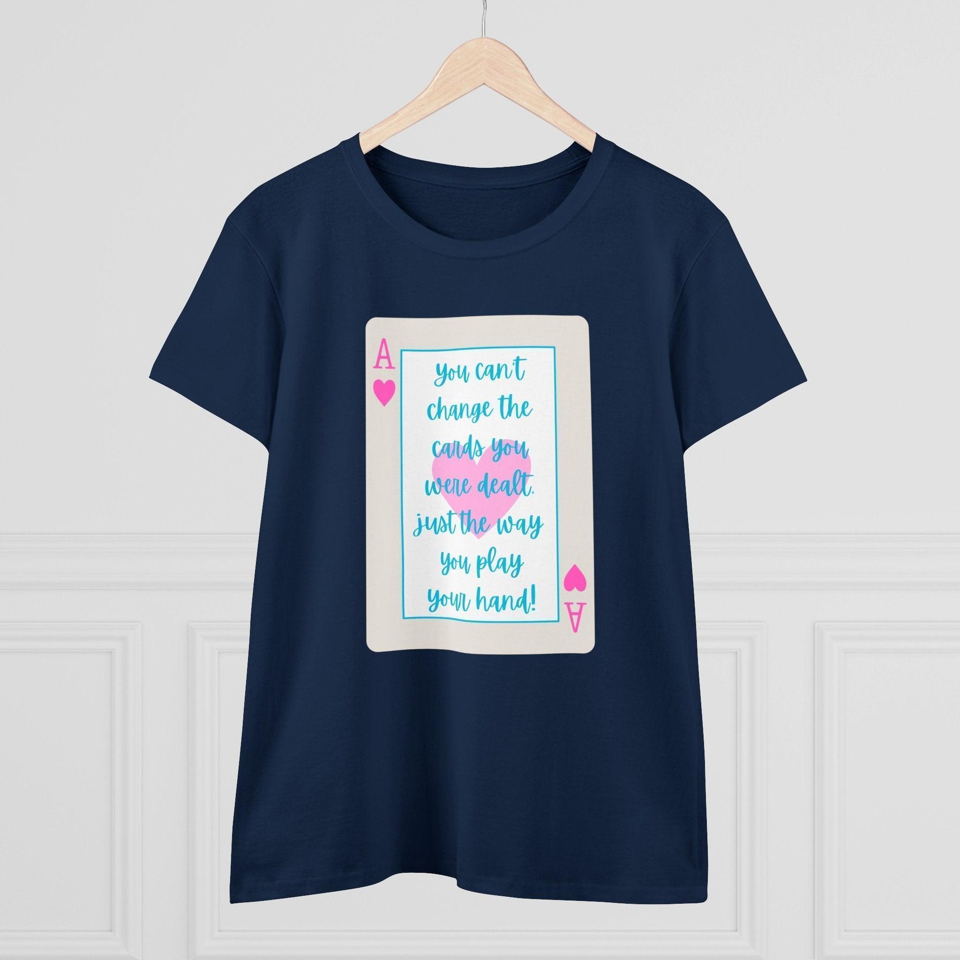 💖 Ace of Hearts 💪 Women's Tee ✨ Play your hand like a queen! 👑 - Whippie's