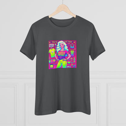 Dance Mom Magic (White Hair) - A Colorful Celebration 🌈 - Women's Softstyle Tee - Whippie's