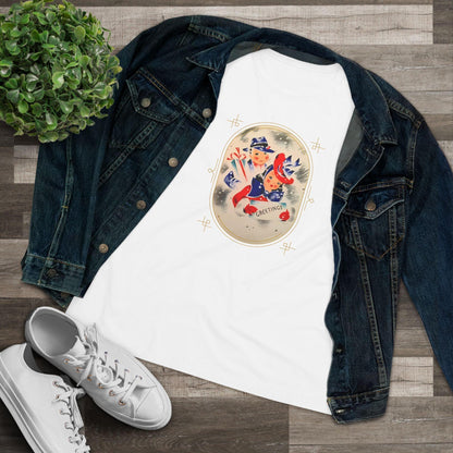 Greetings Couple - Women's Tee - Whippie's