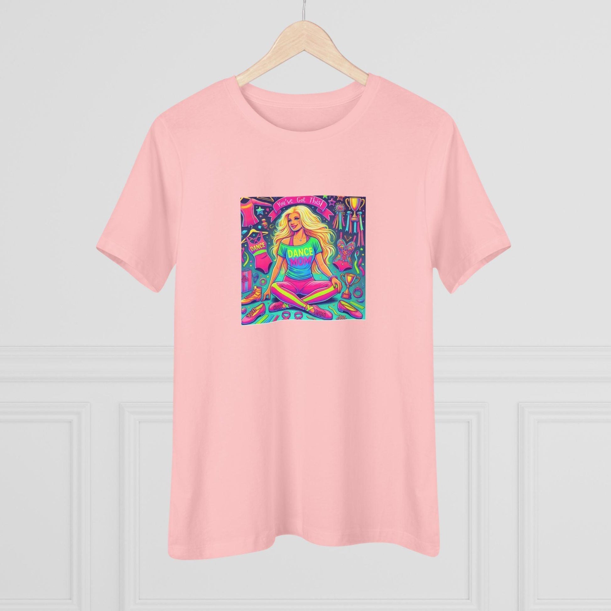 Dance Mom: You've Got This - Blonde Mom - Sitting - Women's Softstyle Tee - Whippie's