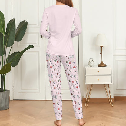 "Slaying or Sleighing" True Crime Christmas Pajamas Set